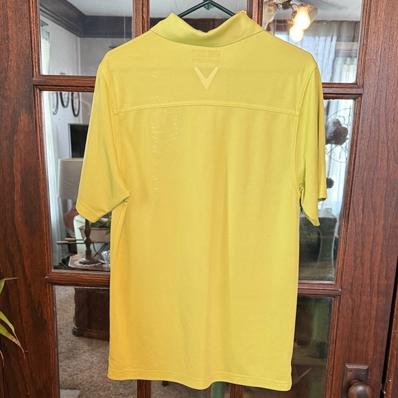 Callaway Men’s Lime Green Performance Polo - Picture 5 of 5